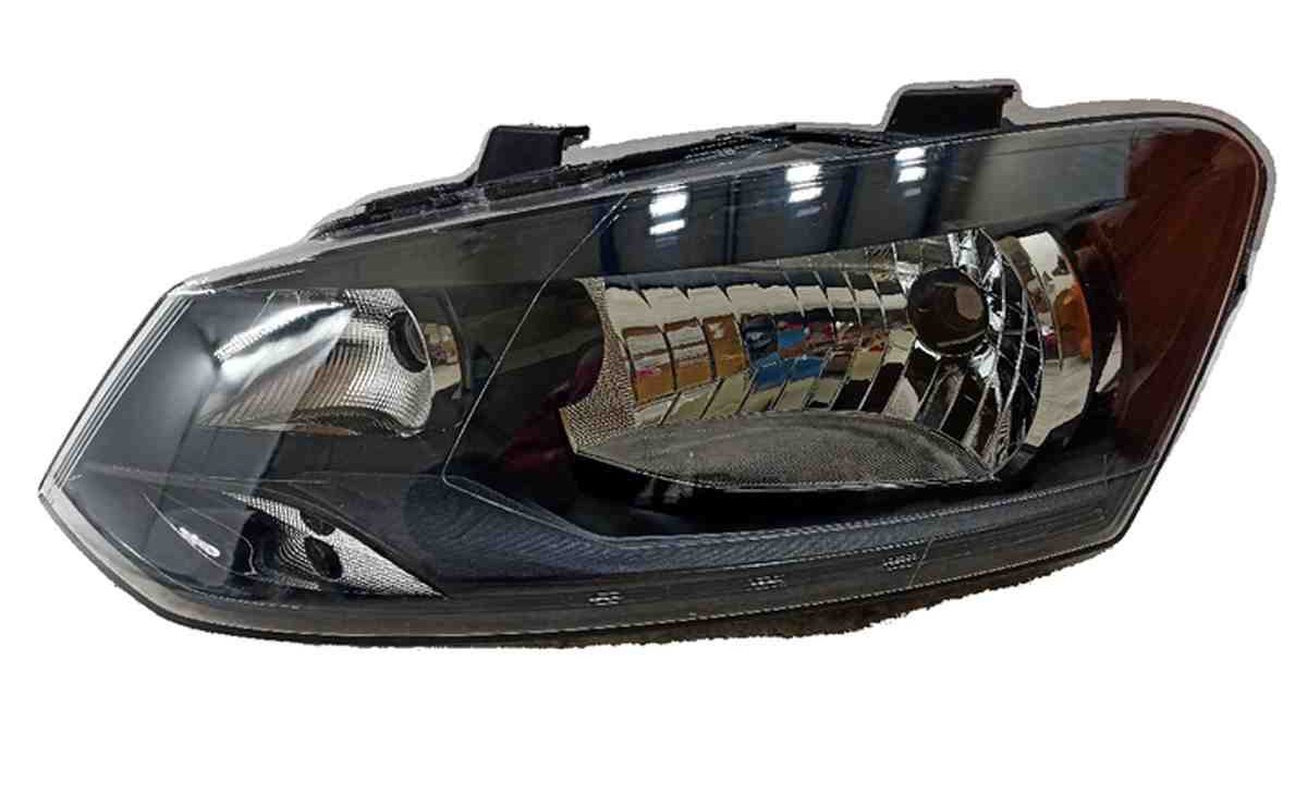 Volkswagen, Skoda, Audi- Headlight, HEADLAMP BLACK LH 6RG941017A